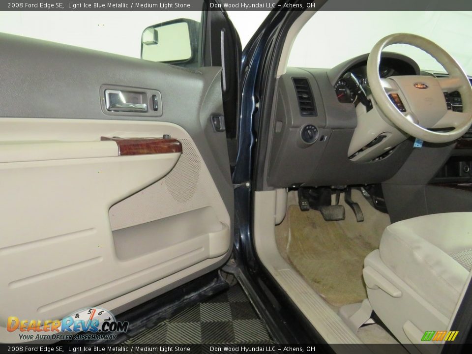 2008 Ford Edge SE Light Ice Blue Metallic / Medium Light Stone Photo #15