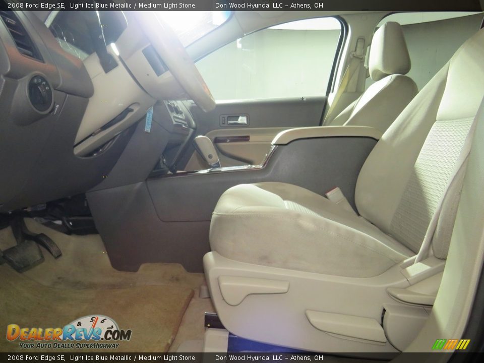2008 Ford Edge SE Light Ice Blue Metallic / Medium Light Stone Photo #16