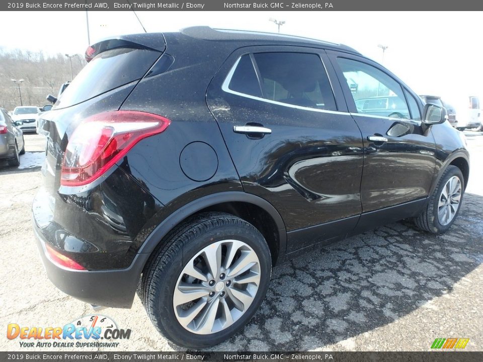 2019 Buick Encore Preferred AWD Ebony Twilight Metallic / Ebony Photo #5