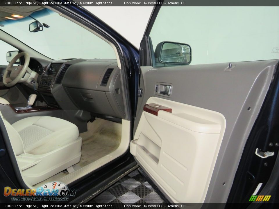 2008 Ford Edge SE Light Ice Blue Metallic / Medium Light Stone Photo #17