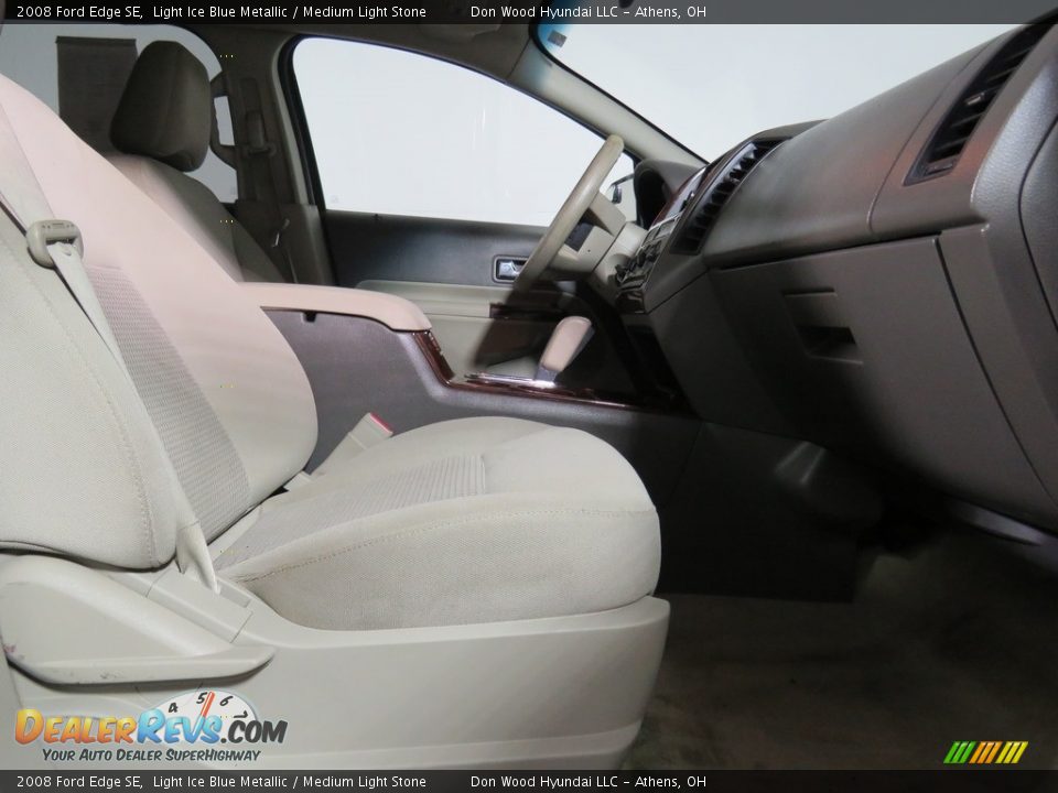 2008 Ford Edge SE Light Ice Blue Metallic / Medium Light Stone Photo #18