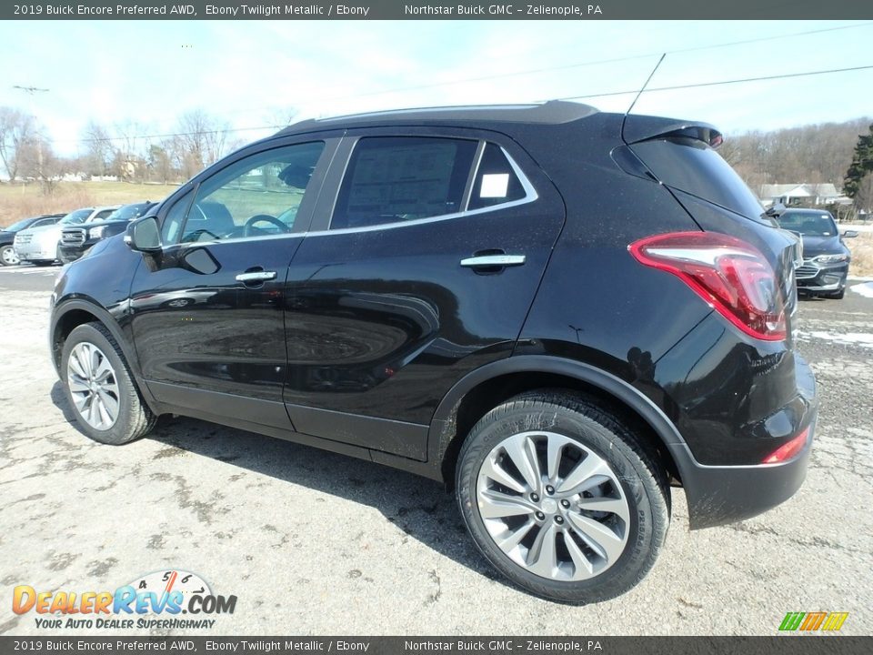 2019 Buick Encore Preferred AWD Ebony Twilight Metallic / Ebony Photo #8