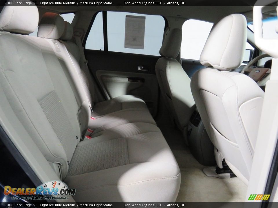 2008 Ford Edge SE Light Ice Blue Metallic / Medium Light Stone Photo #21
