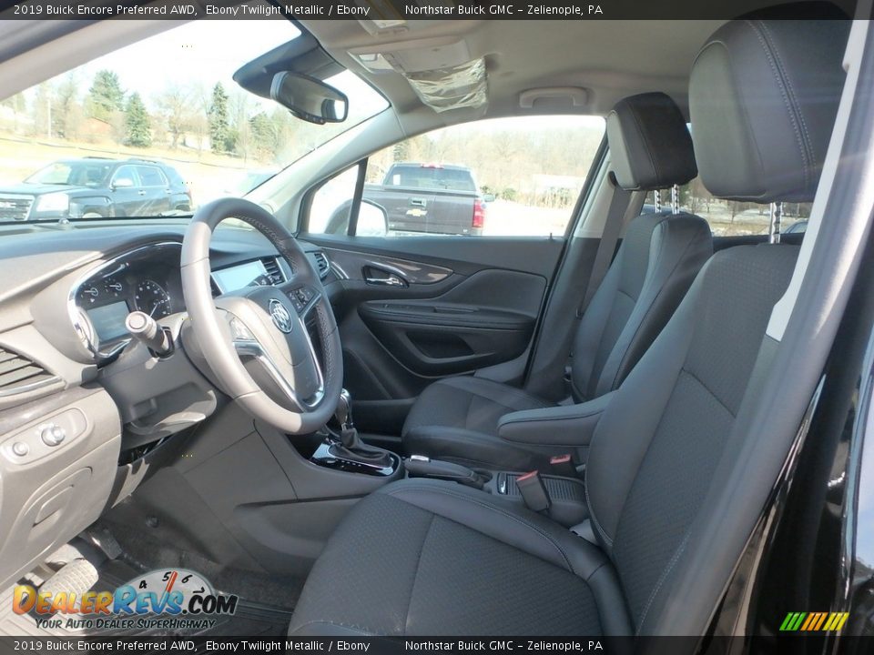 2019 Buick Encore Preferred AWD Ebony Twilight Metallic / Ebony Photo #11