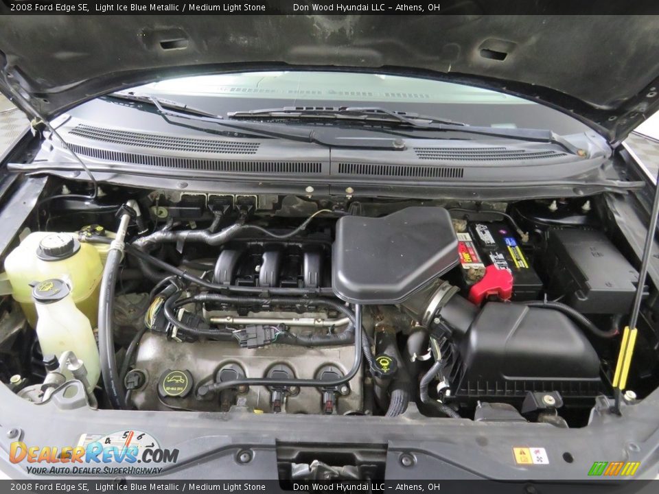 2008 Ford Edge SE Light Ice Blue Metallic / Medium Light Stone Photo #24