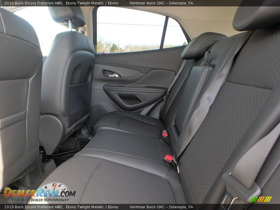 2019 Buick Encore Preferred AWD Ebony Twilight Metallic / Ebony Photo #12