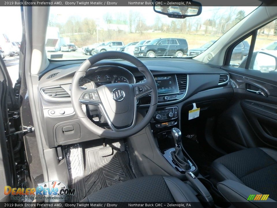 2019 Buick Encore Preferred AWD Ebony Twilight Metallic / Ebony Photo #13