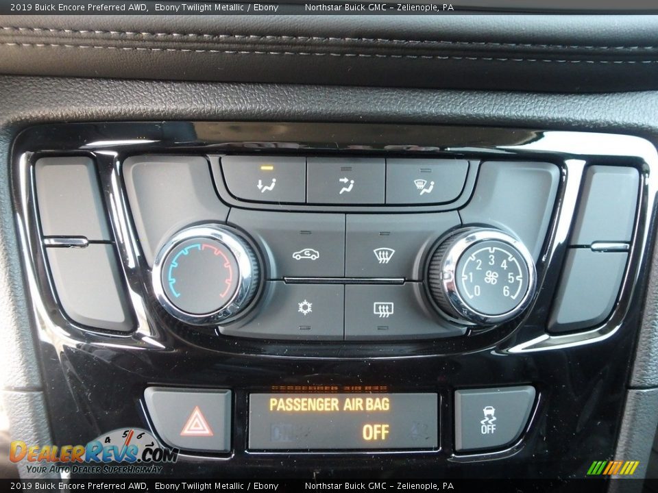 2019 Buick Encore Preferred AWD Ebony Twilight Metallic / Ebony Photo #19
