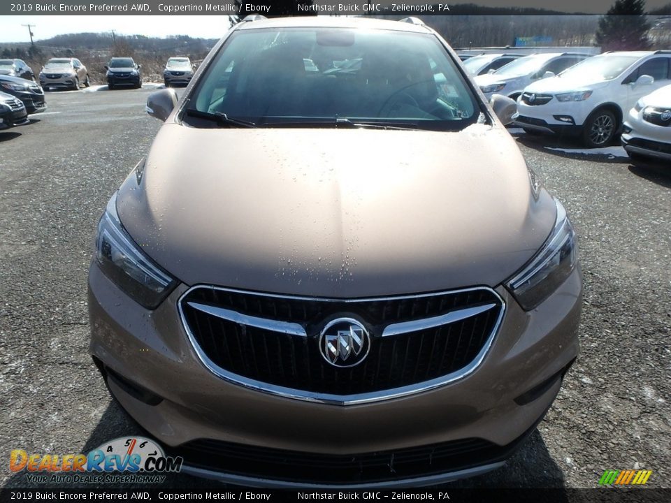 2019 Buick Encore Preferred AWD Coppertino Metallic / Ebony Photo #2