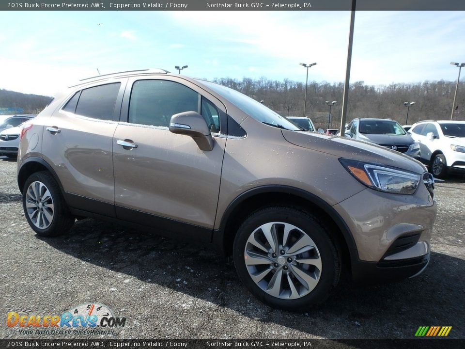 2019 Buick Encore Preferred AWD Coppertino Metallic / Ebony Photo #3