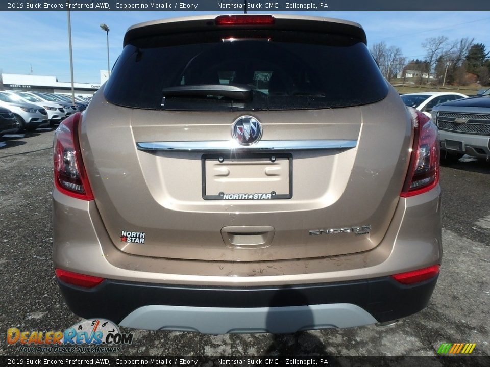 2019 Buick Encore Preferred AWD Coppertino Metallic / Ebony Photo #6