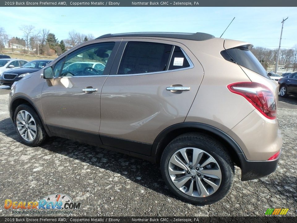2019 Buick Encore Preferred AWD Coppertino Metallic / Ebony Photo #8