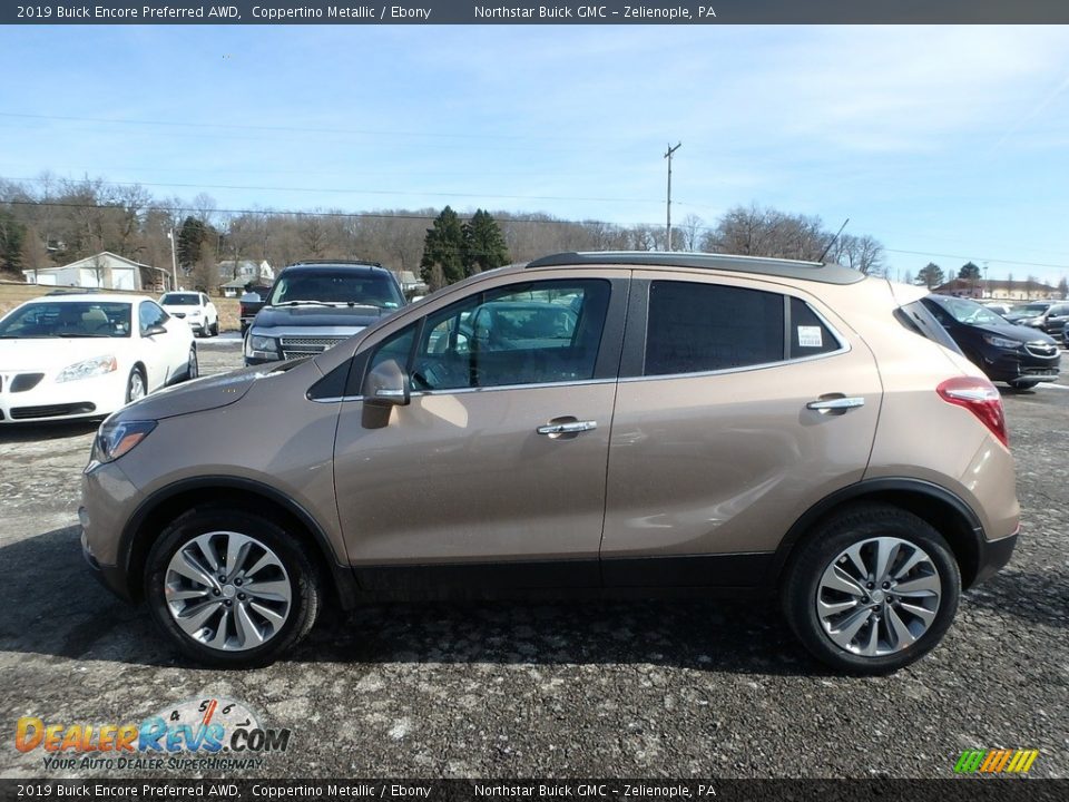 2019 Buick Encore Preferred AWD Coppertino Metallic / Ebony Photo #9