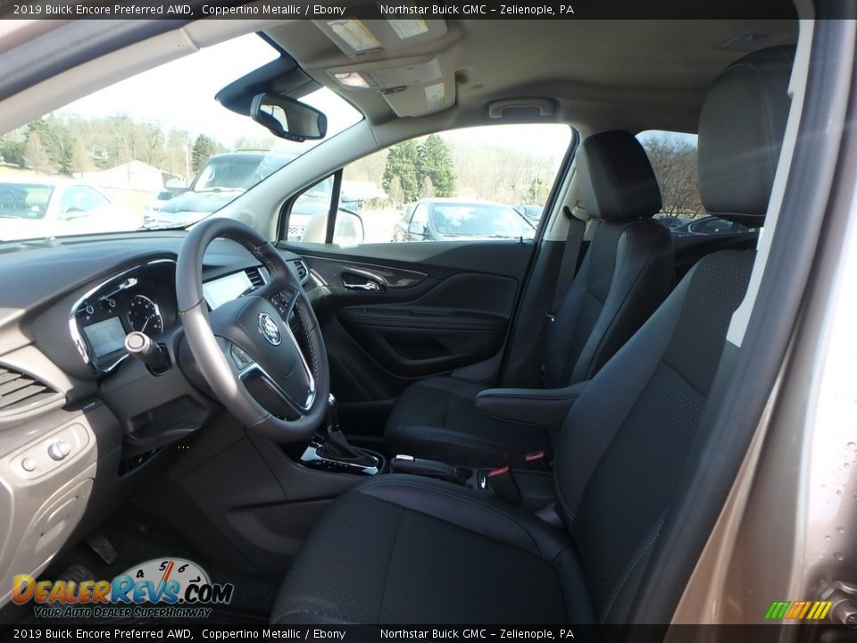 2019 Buick Encore Preferred AWD Coppertino Metallic / Ebony Photo #11