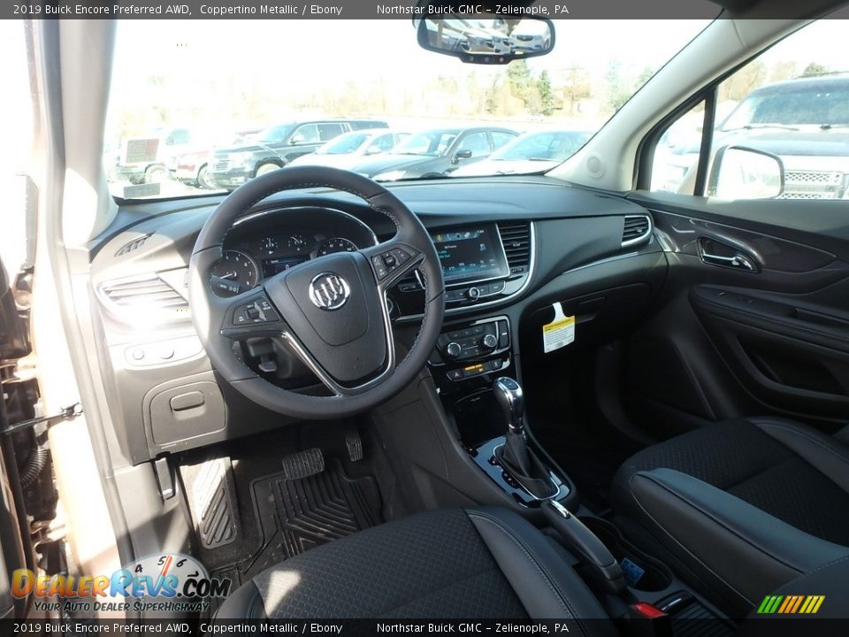 2019 Buick Encore Preferred AWD Coppertino Metallic / Ebony Photo #13