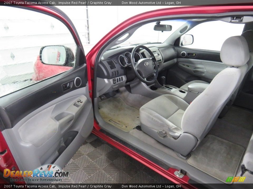 2007 Toyota Tacoma Access Cab Impulse Red Pearl / Graphite Gray Photo #23