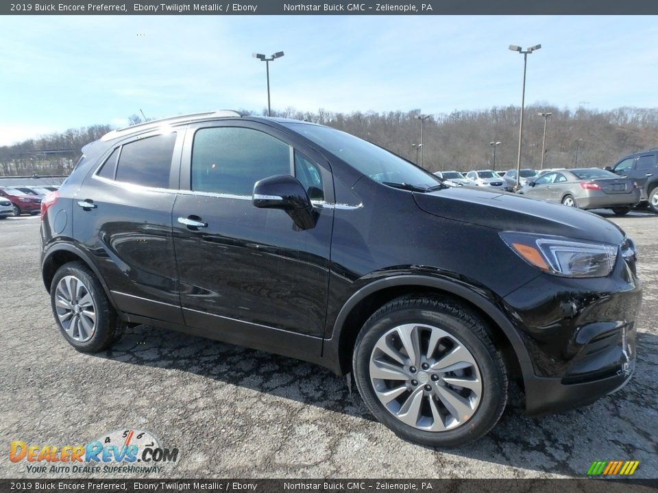 2019 Buick Encore Preferred Ebony Twilight Metallic / Ebony Photo #3