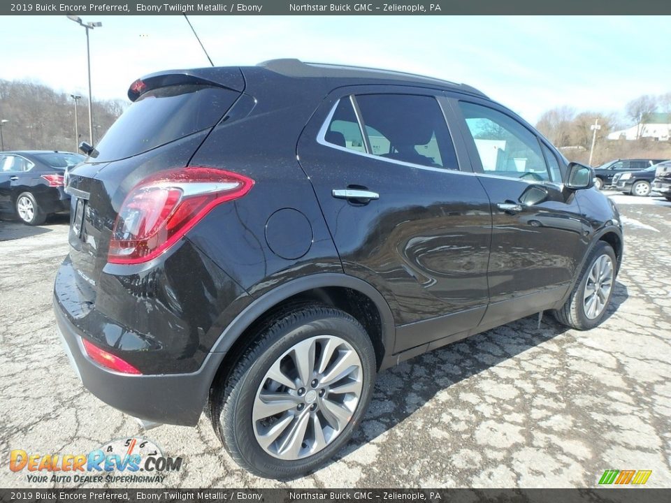 2019 Buick Encore Preferred Ebony Twilight Metallic / Ebony Photo #5