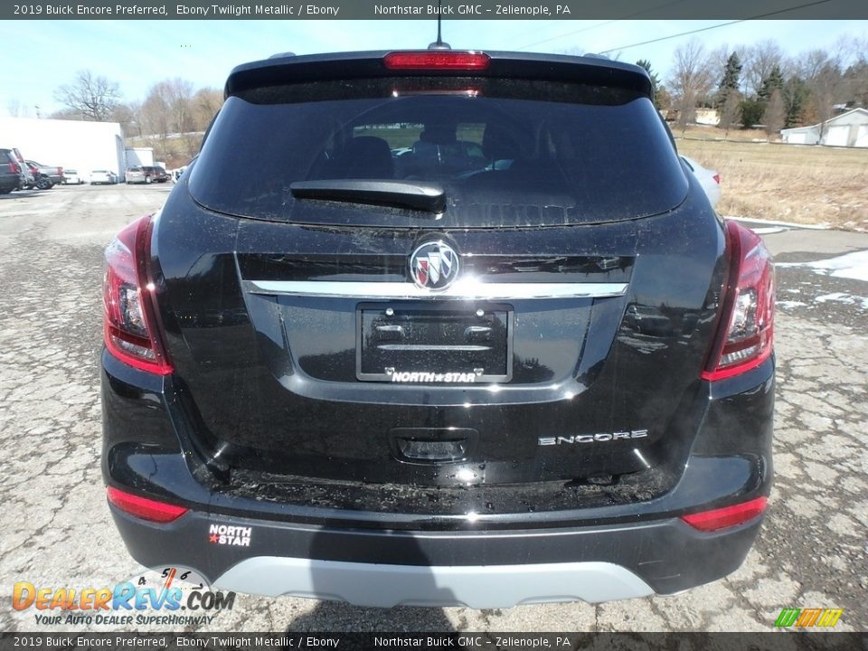 2019 Buick Encore Preferred Ebony Twilight Metallic / Ebony Photo #6