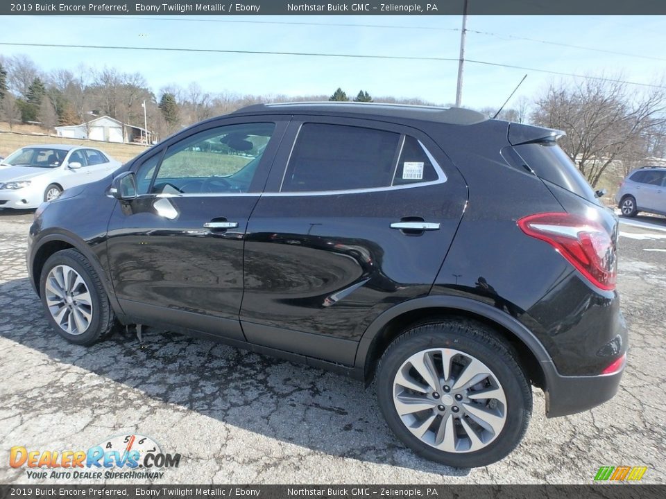 2019 Buick Encore Preferred Ebony Twilight Metallic / Ebony Photo #8