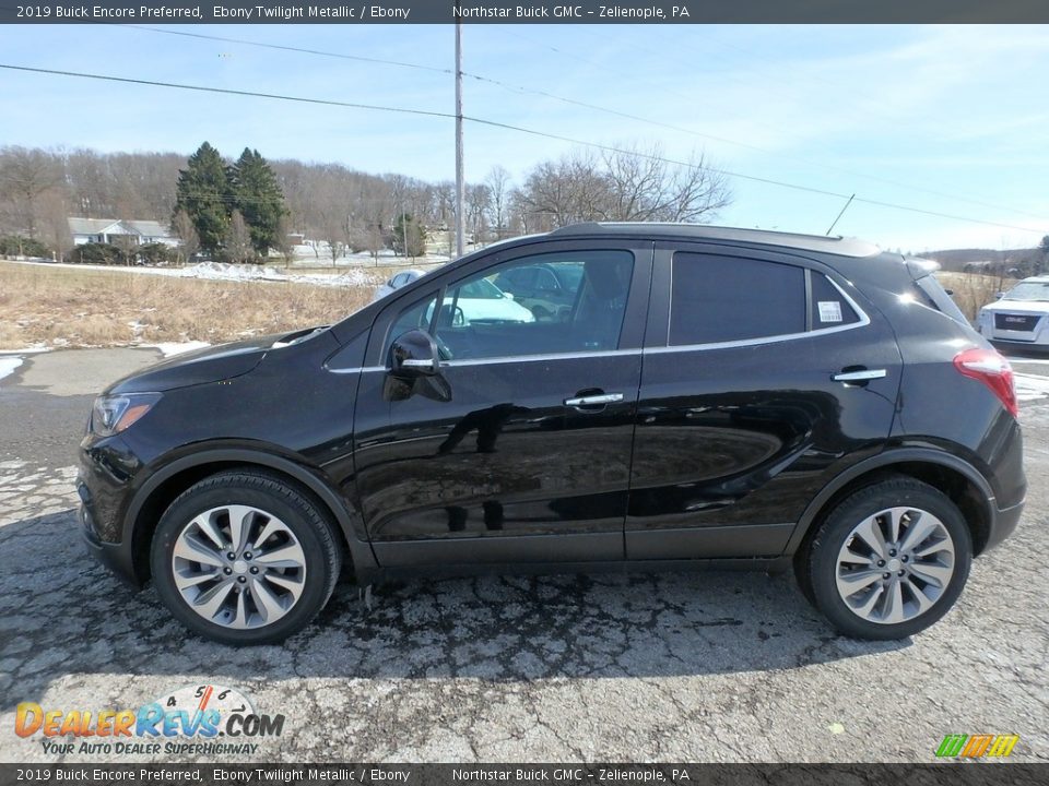 2019 Buick Encore Preferred Ebony Twilight Metallic / Ebony Photo #9