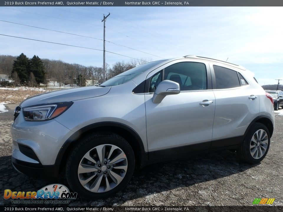 2019 Buick Encore Preferred AWD Quicksilver Metallic / Ebony Photo #1