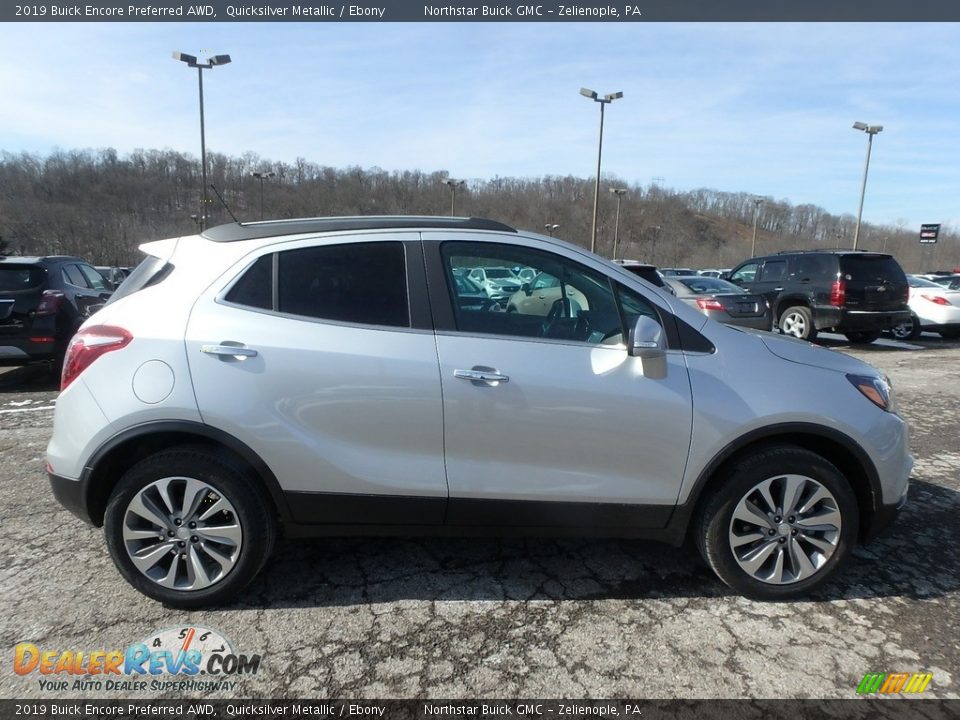 2019 Buick Encore Preferred AWD Quicksilver Metallic / Ebony Photo #4