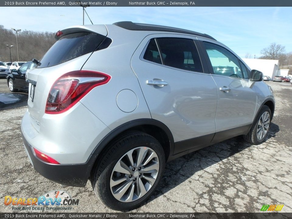 2019 Buick Encore Preferred AWD Quicksilver Metallic / Ebony Photo #5