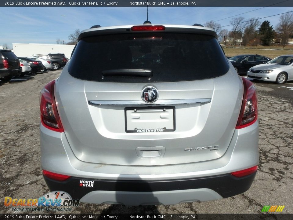 2019 Buick Encore Preferred AWD Quicksilver Metallic / Ebony Photo #6