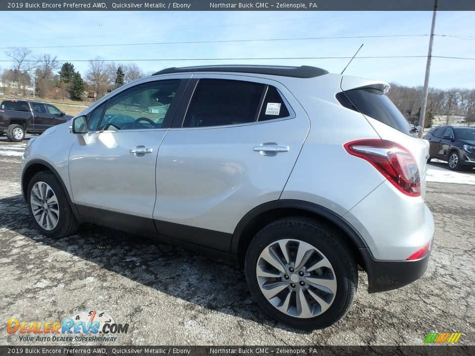 2019 Buick Encore Preferred AWD Quicksilver Metallic / Ebony Photo #8