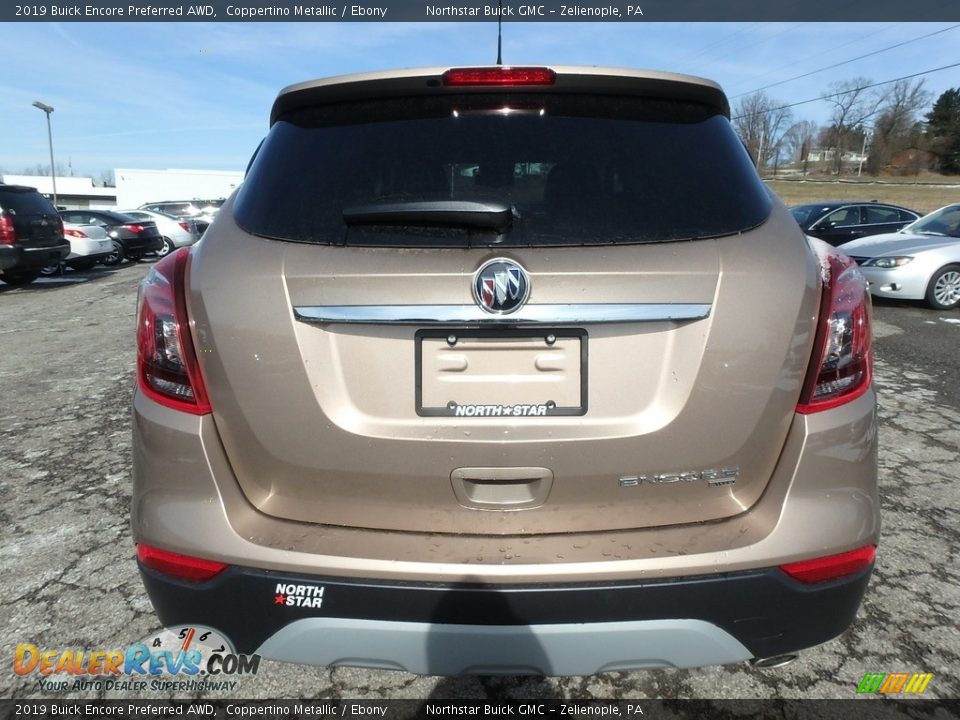 2019 Buick Encore Preferred AWD Coppertino Metallic / Ebony Photo #6