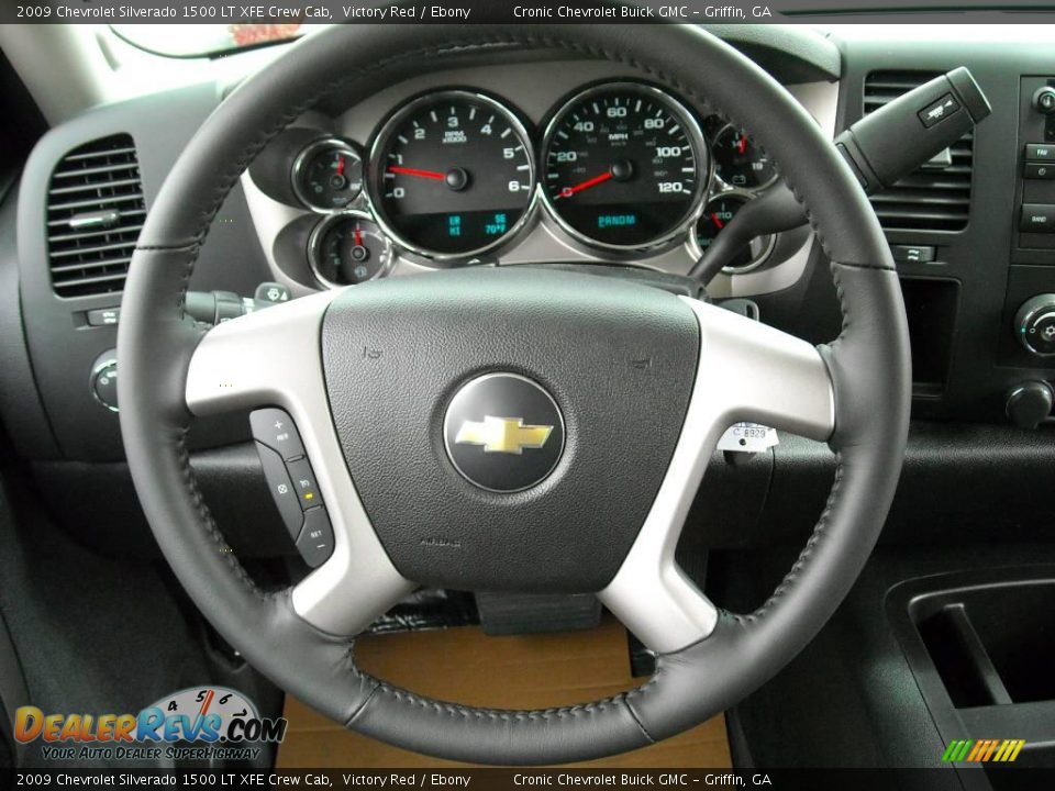 2009 Chevrolet Silverado 1500 LT XFE Crew Cab Victory Red / Ebony Photo #25