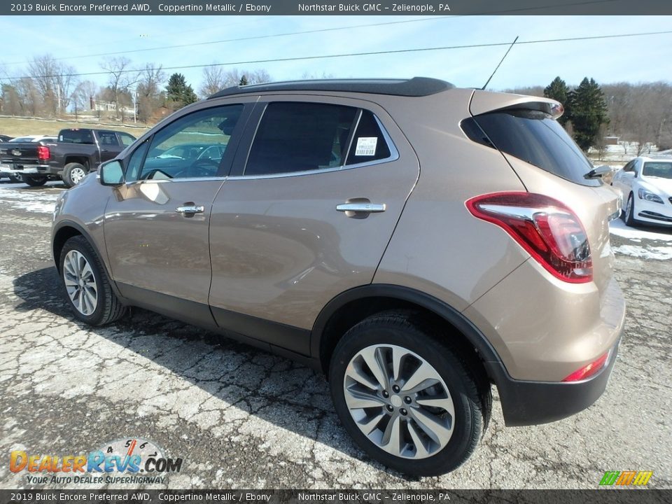 2019 Buick Encore Preferred AWD Coppertino Metallic / Ebony Photo #8