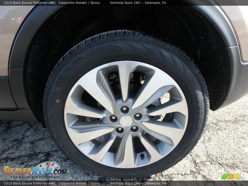 2019 Buick Encore Preferred AWD Coppertino Metallic / Ebony Photo #10