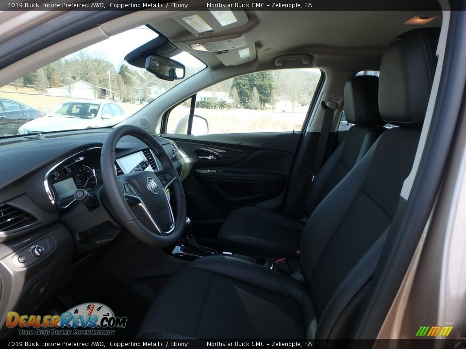2019 Buick Encore Preferred AWD Coppertino Metallic / Ebony Photo #11