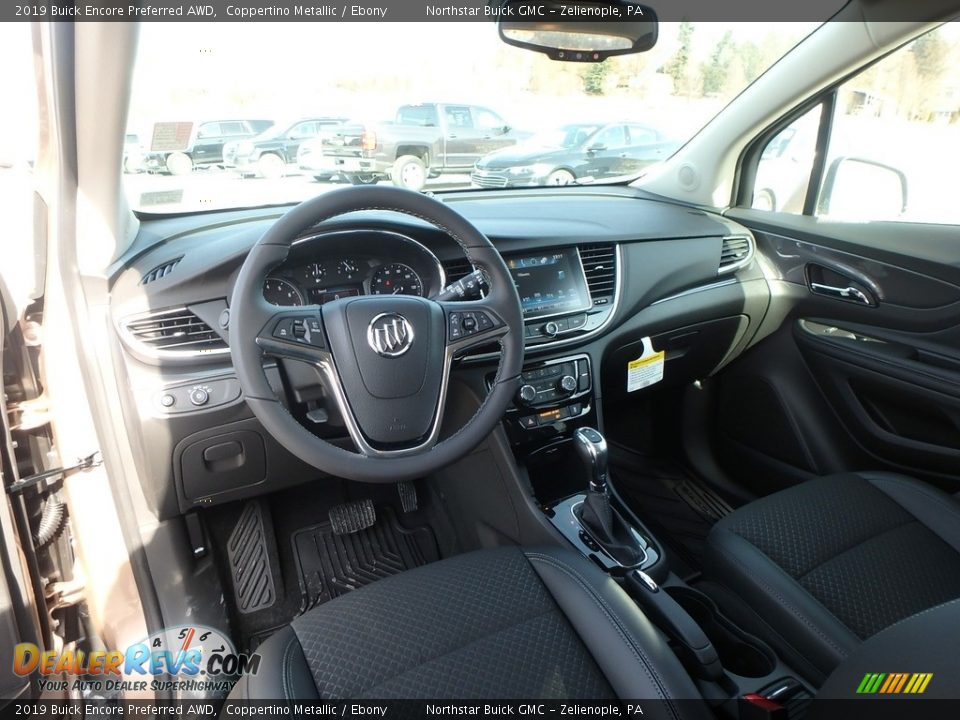 2019 Buick Encore Preferred AWD Coppertino Metallic / Ebony Photo #13