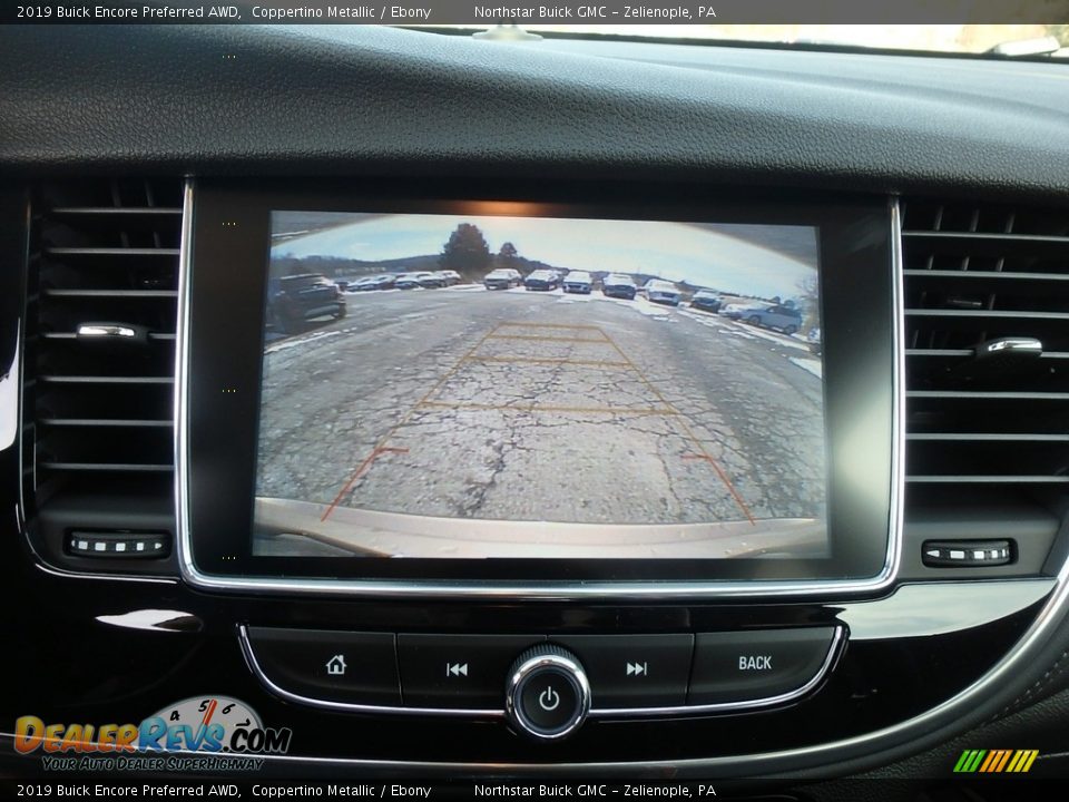 2019 Buick Encore Preferred AWD Coppertino Metallic / Ebony Photo #18