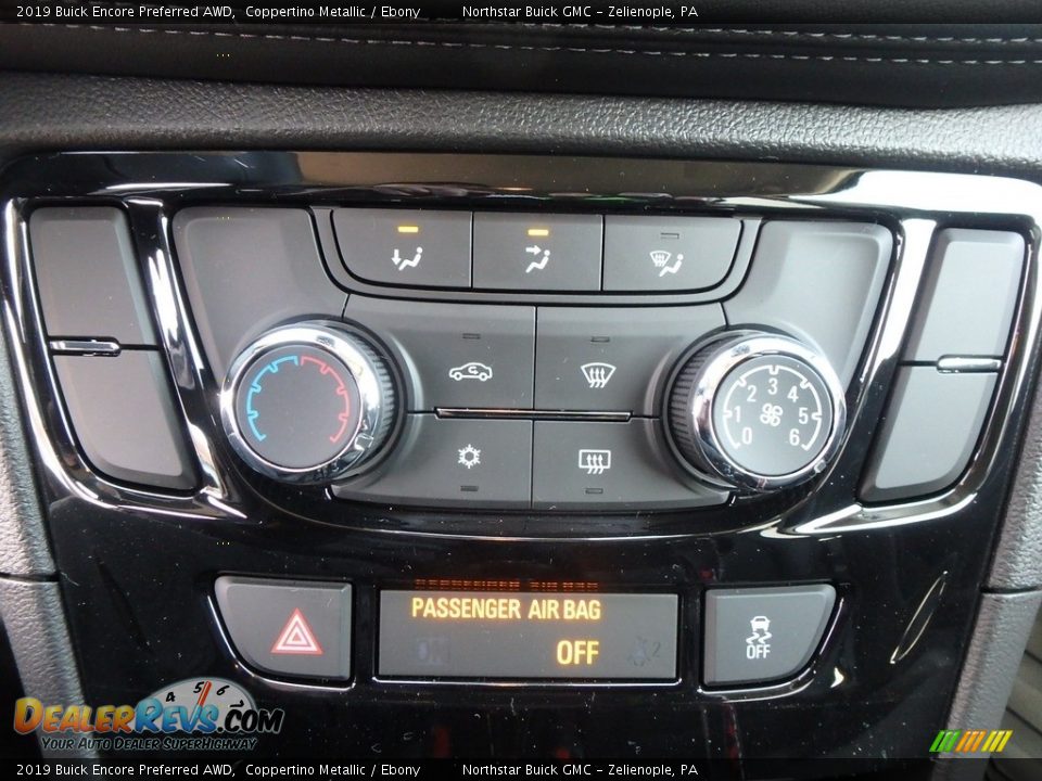 2019 Buick Encore Preferred AWD Coppertino Metallic / Ebony Photo #19