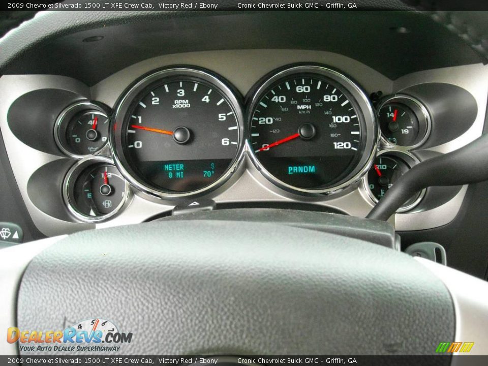 2009 Chevrolet Silverado 1500 LT XFE Crew Cab Victory Red / Ebony Photo #27