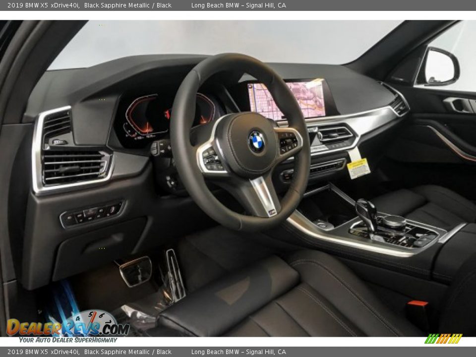 2019 BMW X5 xDrive40i Black Sapphire Metallic / Black Photo #4