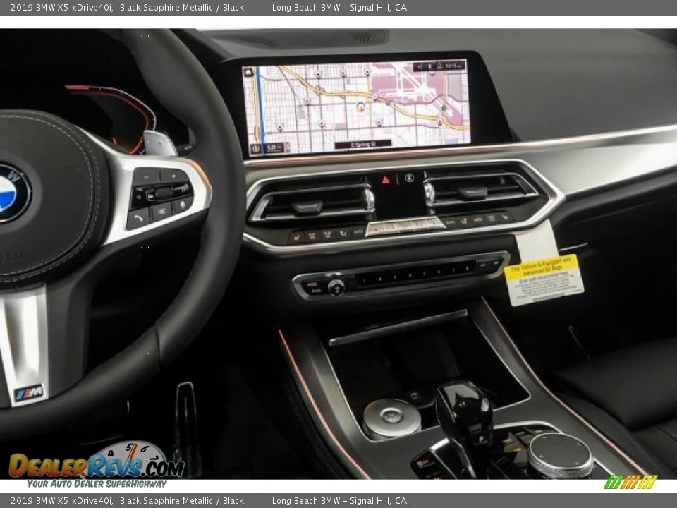 2019 BMW X5 xDrive40i Black Sapphire Metallic / Black Photo #6