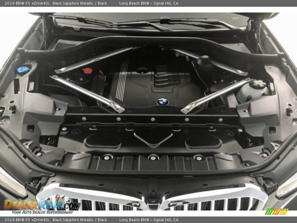 2019 BMW X5 xDrive40i Black Sapphire Metallic / Black Photo #8