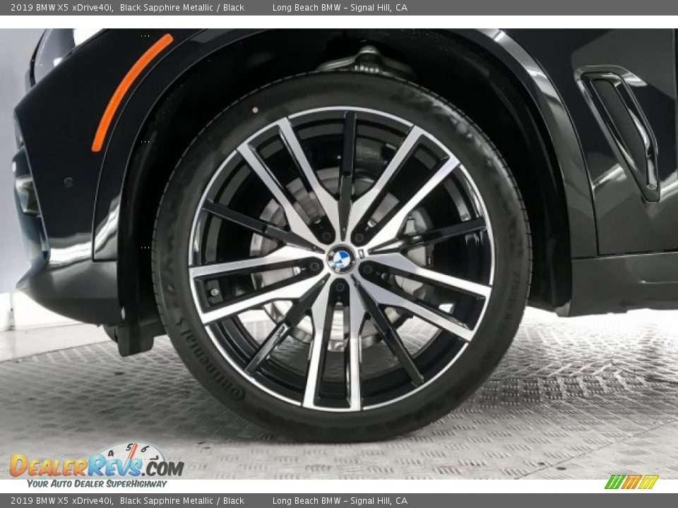 2019 BMW X5 xDrive40i Black Sapphire Metallic / Black Photo #9