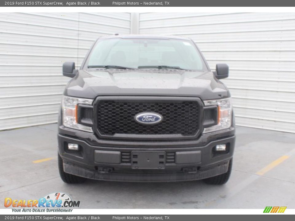 2019 Ford F150 STX SuperCrew Agate Black / Black Photo #3