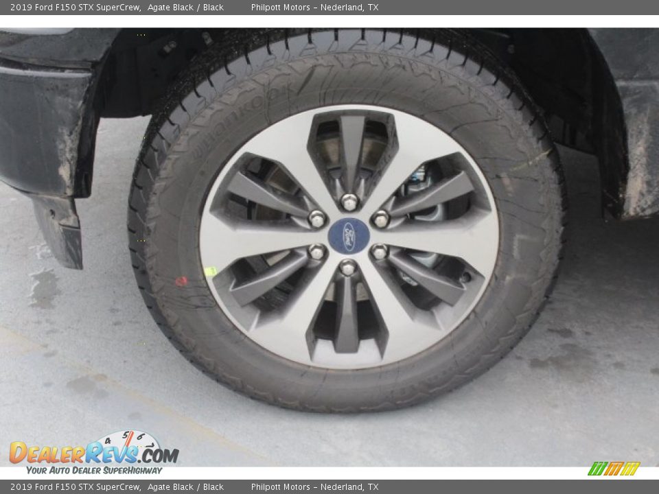 2019 Ford F150 STX SuperCrew Agate Black / Black Photo #5