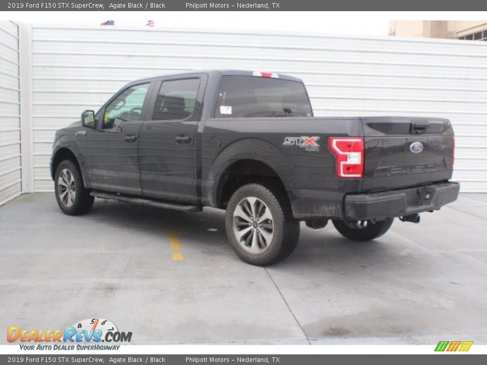2019 Ford F150 STX SuperCrew Agate Black / Black Photo #6