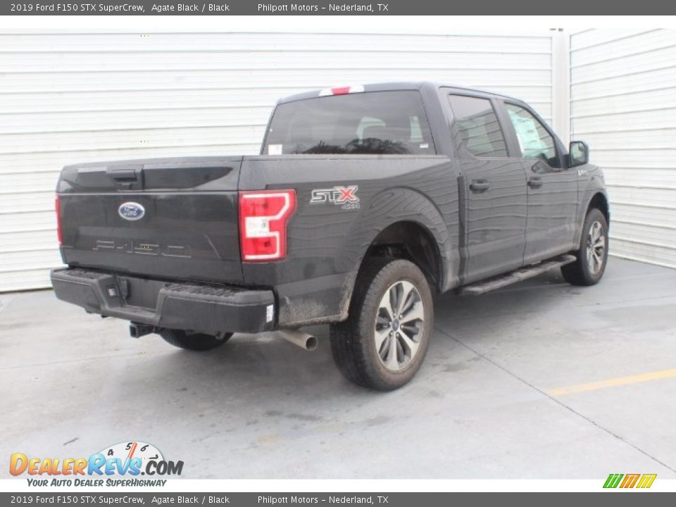 2019 Ford F150 STX SuperCrew Agate Black / Black Photo #8