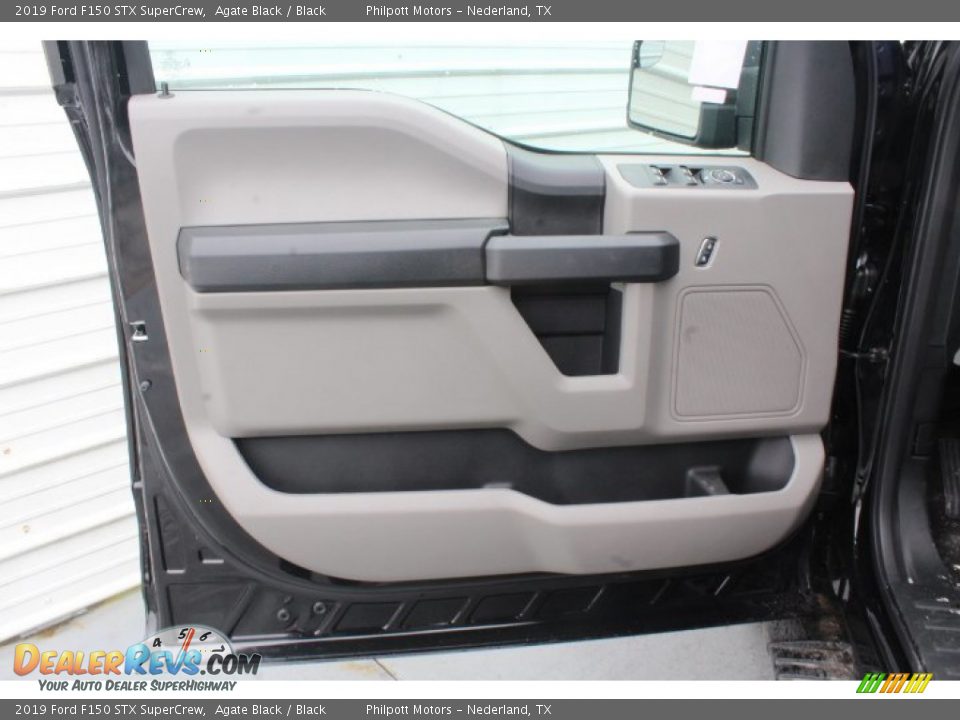 2019 Ford F150 STX SuperCrew Agate Black / Black Photo #9