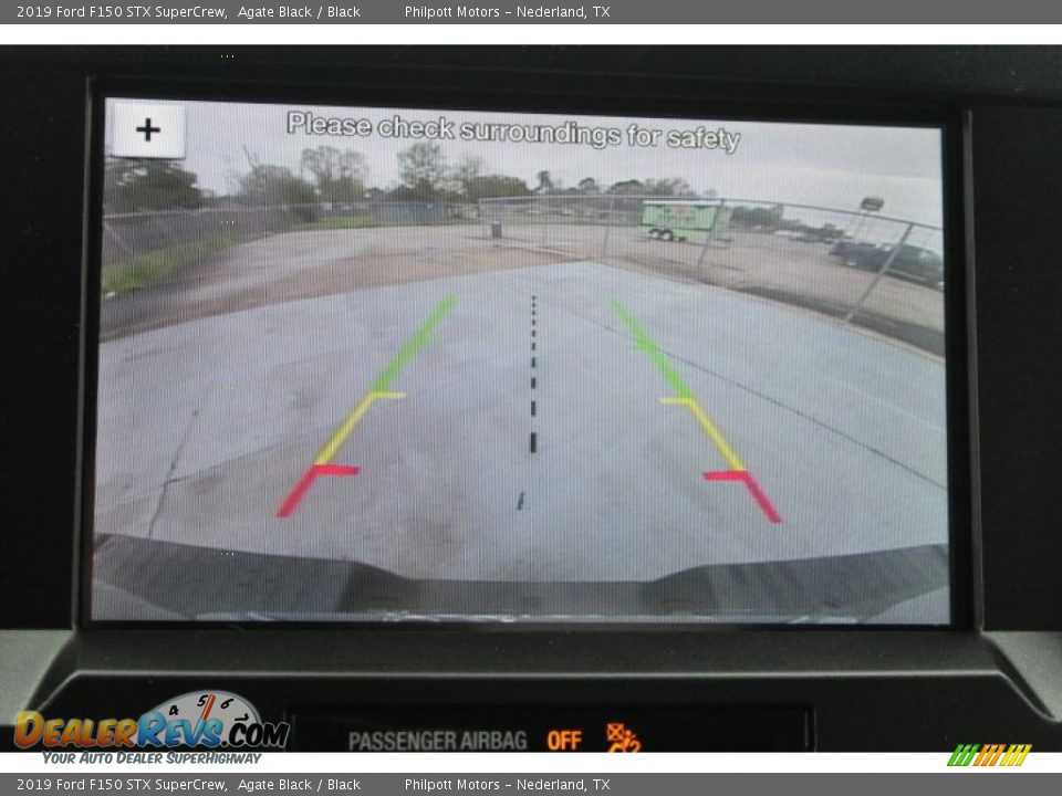 2019 Ford F150 STX SuperCrew Agate Black / Black Photo #13