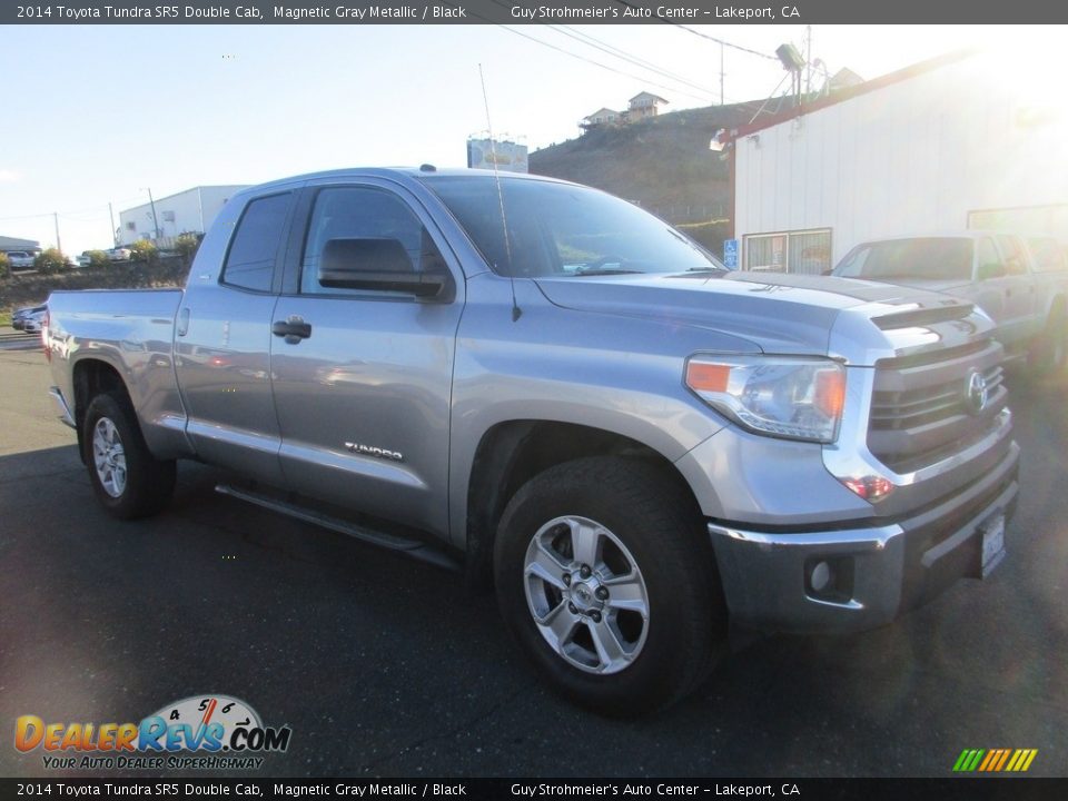 2014 Toyota Tundra SR5 Double Cab Magnetic Gray Metallic / Black Photo #1